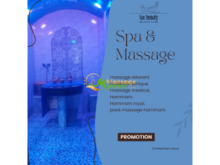 Promotion massage hammam