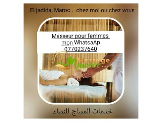 Masseur a domicile pour les femmes